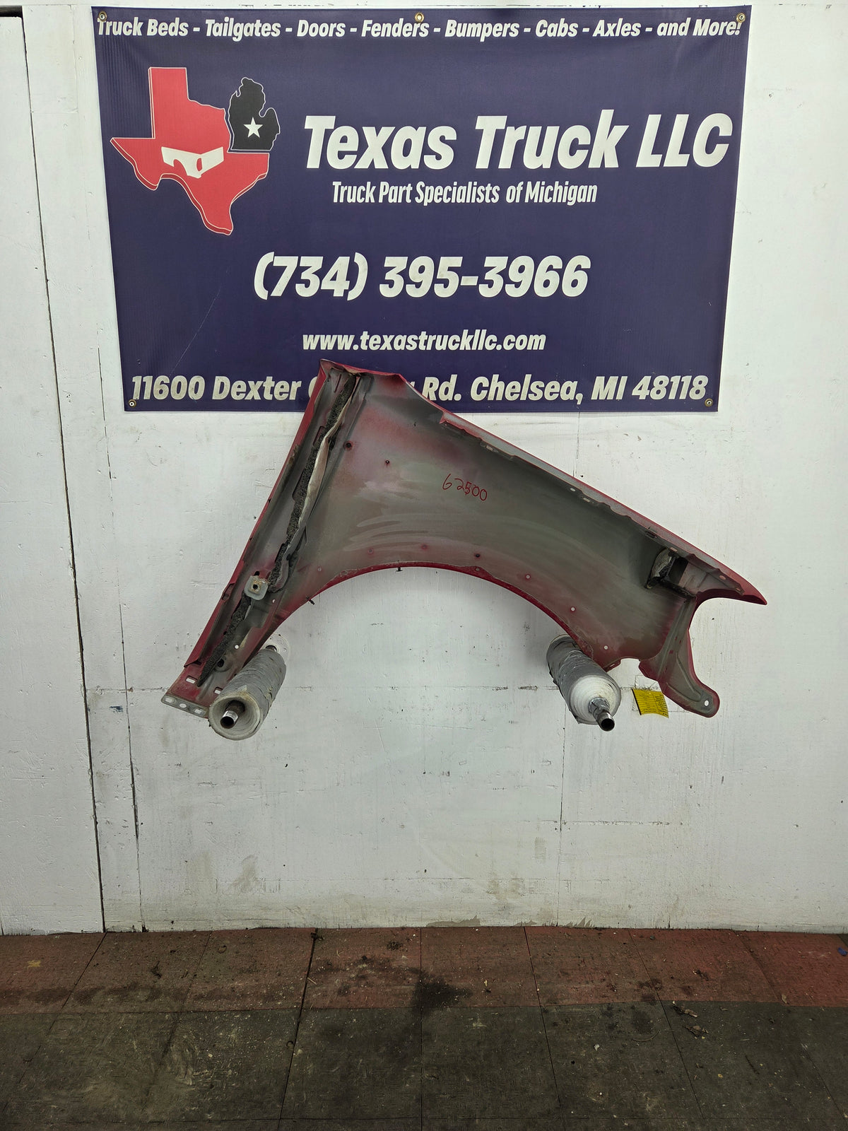 2004-2008 Ford F150 LH Driver Side Front Fender - With Molding