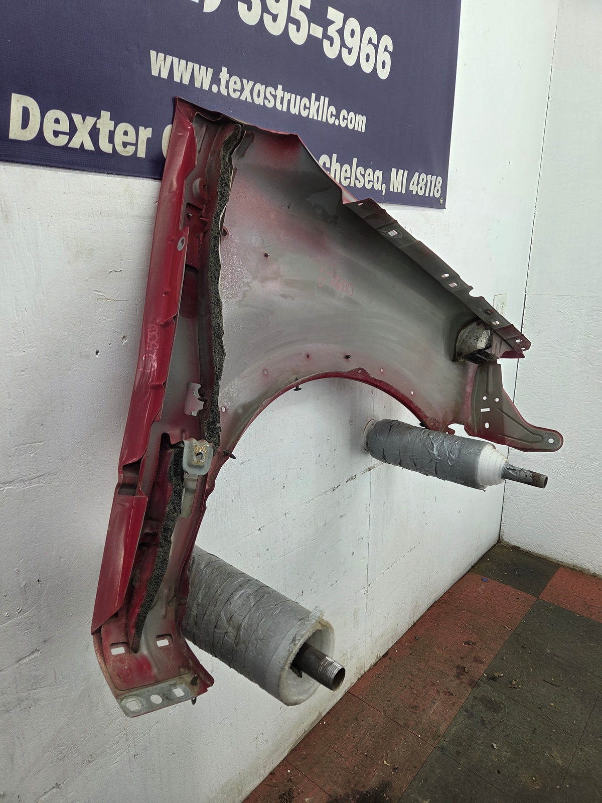 2004-2008 Ford F150 LH Driver Side Front Fender - With Molding