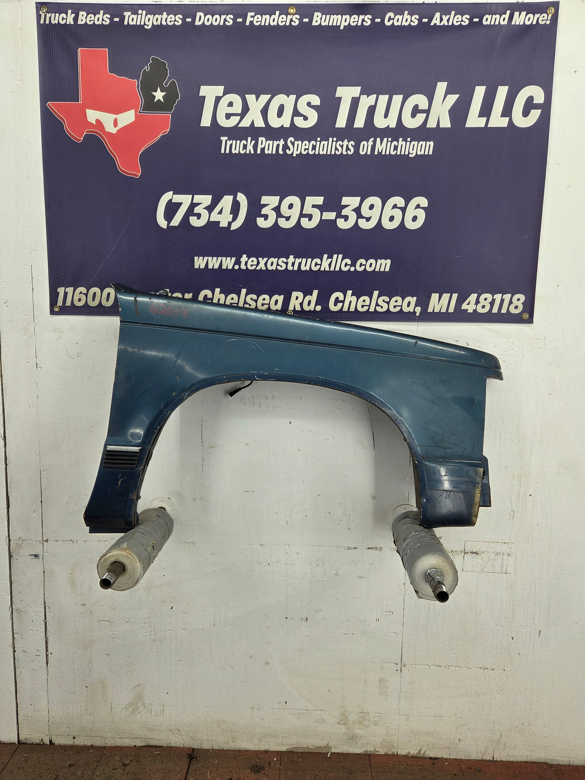 1982-1993 Chevrolet / GMC S10 S15 Sonoma Right Hand Passenger Side Front Fender