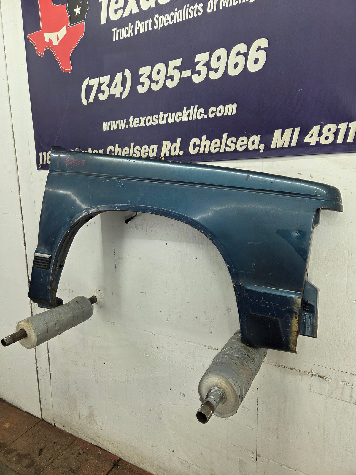 1982-1993 Chevrolet / GMC S10 S15 Sonoma Right Hand Passenger Side Front Fender