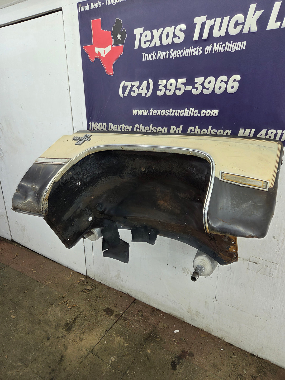 1981-1991 Chevrolet Silverado / GMC Sierra Square body Passenger Side Fender C10 C20 C30 Suburban K5 K10 K20 Blazer