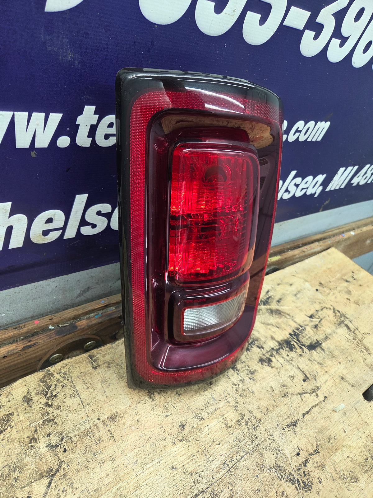 2025-2026 5th Gen Dodge Ram 2500 3500 RH Passenger Side Tail Light Halogen 68592554AB