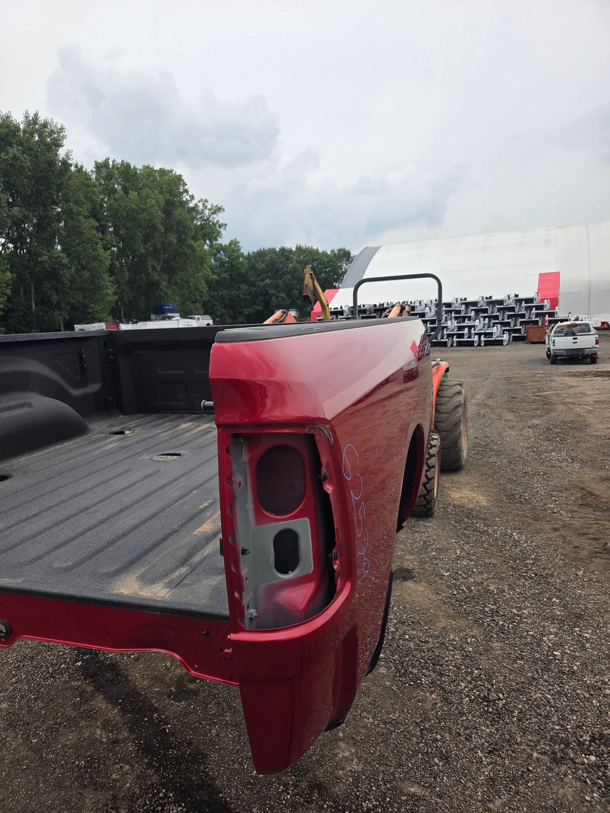 2019-2026 Dodge Ram 2500 3500 5th Gen 6' 4" Short Truck Bed - Red Hot