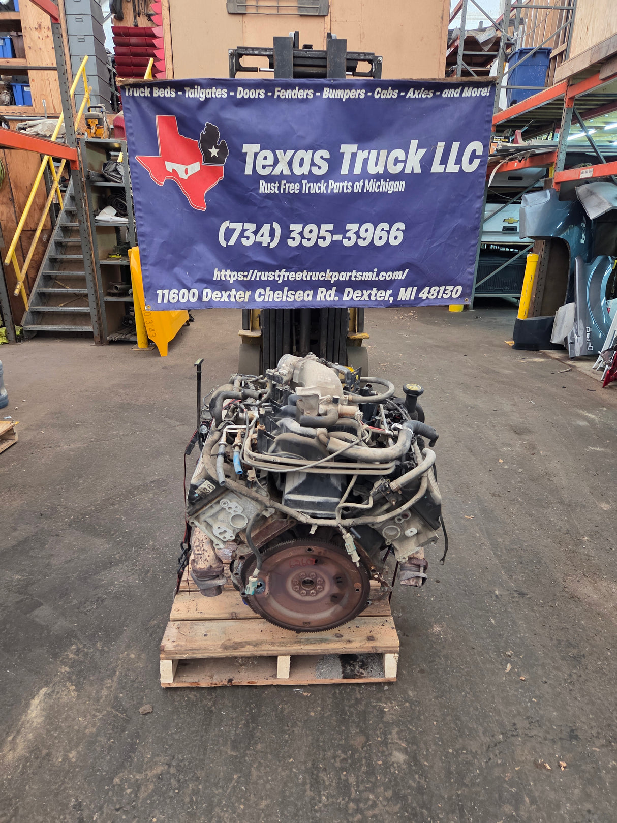 1999-2004 Ford Super Duty 5.4L V8 2v Triton Engine 122k Miles F250 F350 F450 F550
