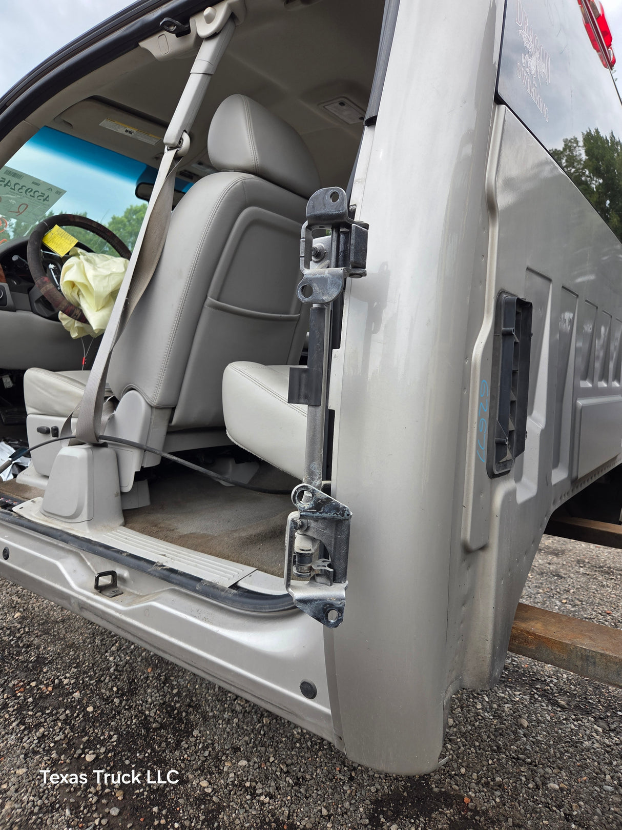 2007-2013 Chevrolet Silverado / GMC Sierra 1500 2500 3500 HD Extended Cab - Fine Silver Birch Metallic