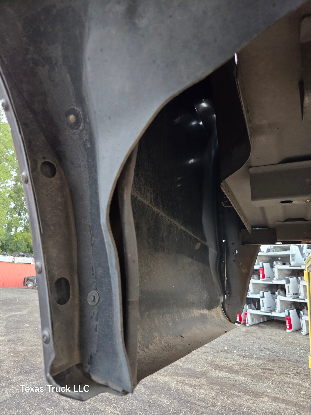 2015-2020 Ford F150 8' Long Bed Without Wheel Lip Molding - Magnetic Grey *Damage