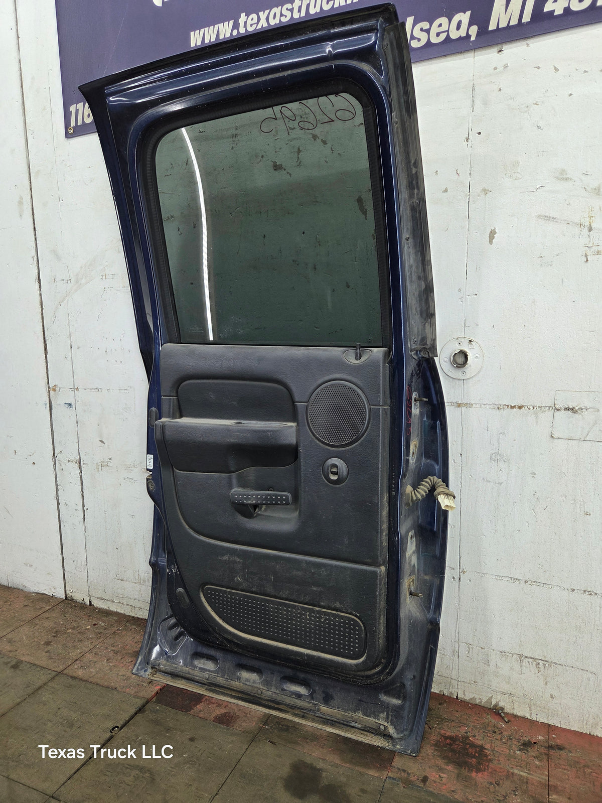 2003-2008 Dodge Ram 3rd Gen LH Driver Rear Quad Cab Door 1500 2500 3500 4500 5500