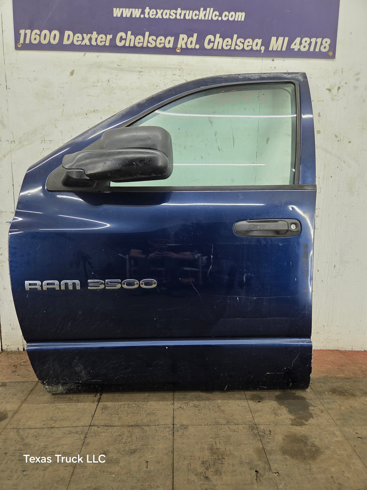 2003-2008 Dodge Ram 3rd Gen Driver Side Front Quad Cab Crew Cab Door 1500 2500 3500 4500 5500