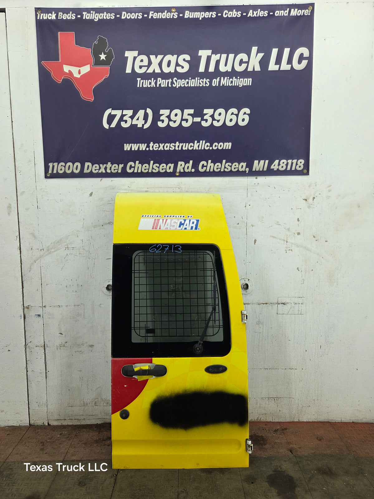 2010-2013 Ford Transit Connect Passenger Side Rear Door RH