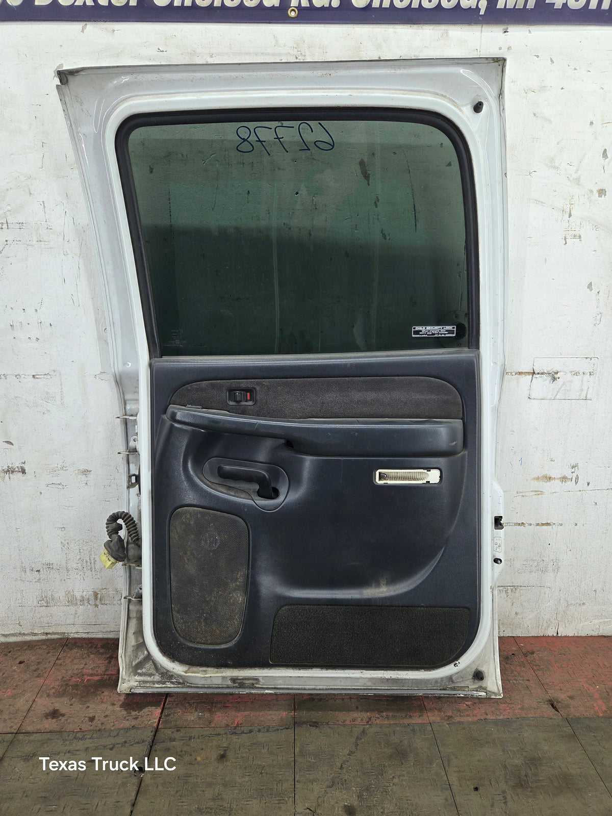 1999-2006 Chevrolet Silverado / GMC Sierra 1500 2500 3500 HD Rear Passenger side Crew Cab rear door RH