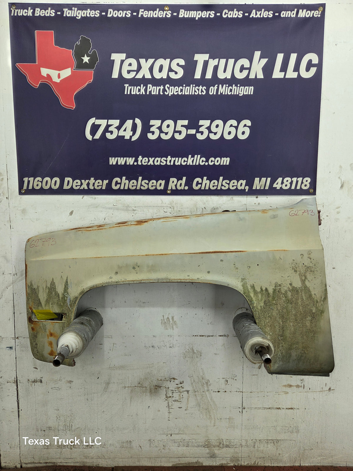 1981-1991 Chevrolet Silverado / GMC Sierra Square Body LH Drivers Side Front Fender