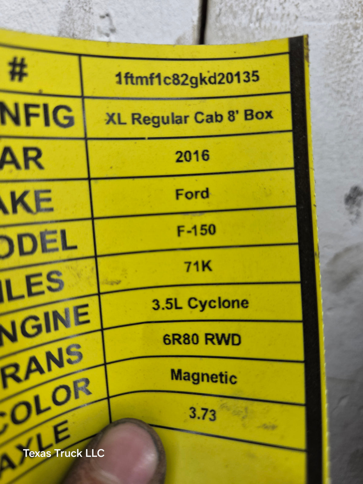 2015-2017 Ford F150 Tailgate - Magnetic
