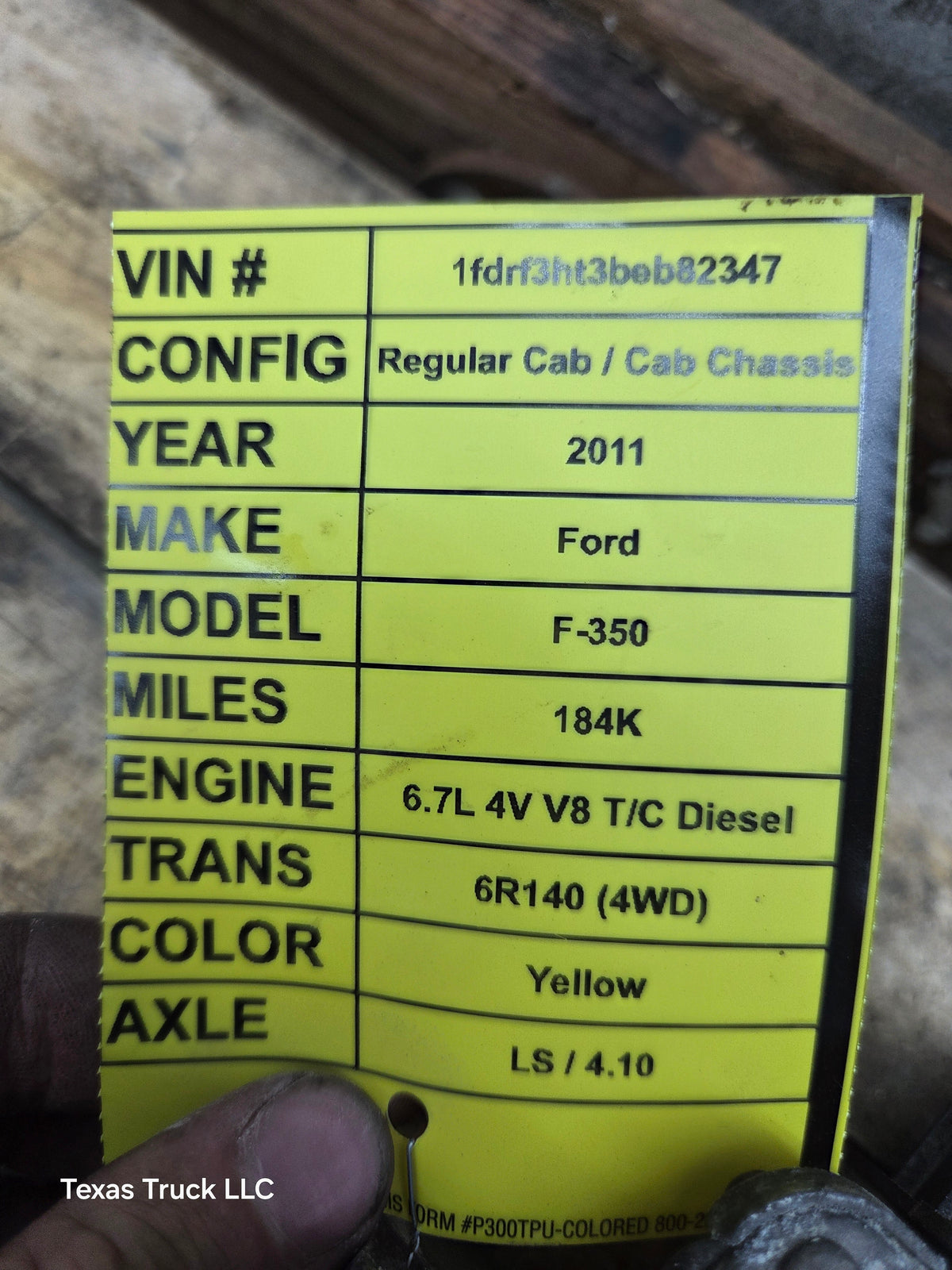 2011 Ford F250 F350 6.7L Power Stroke PCM - KDS0 / BC3A-12A650-FKA