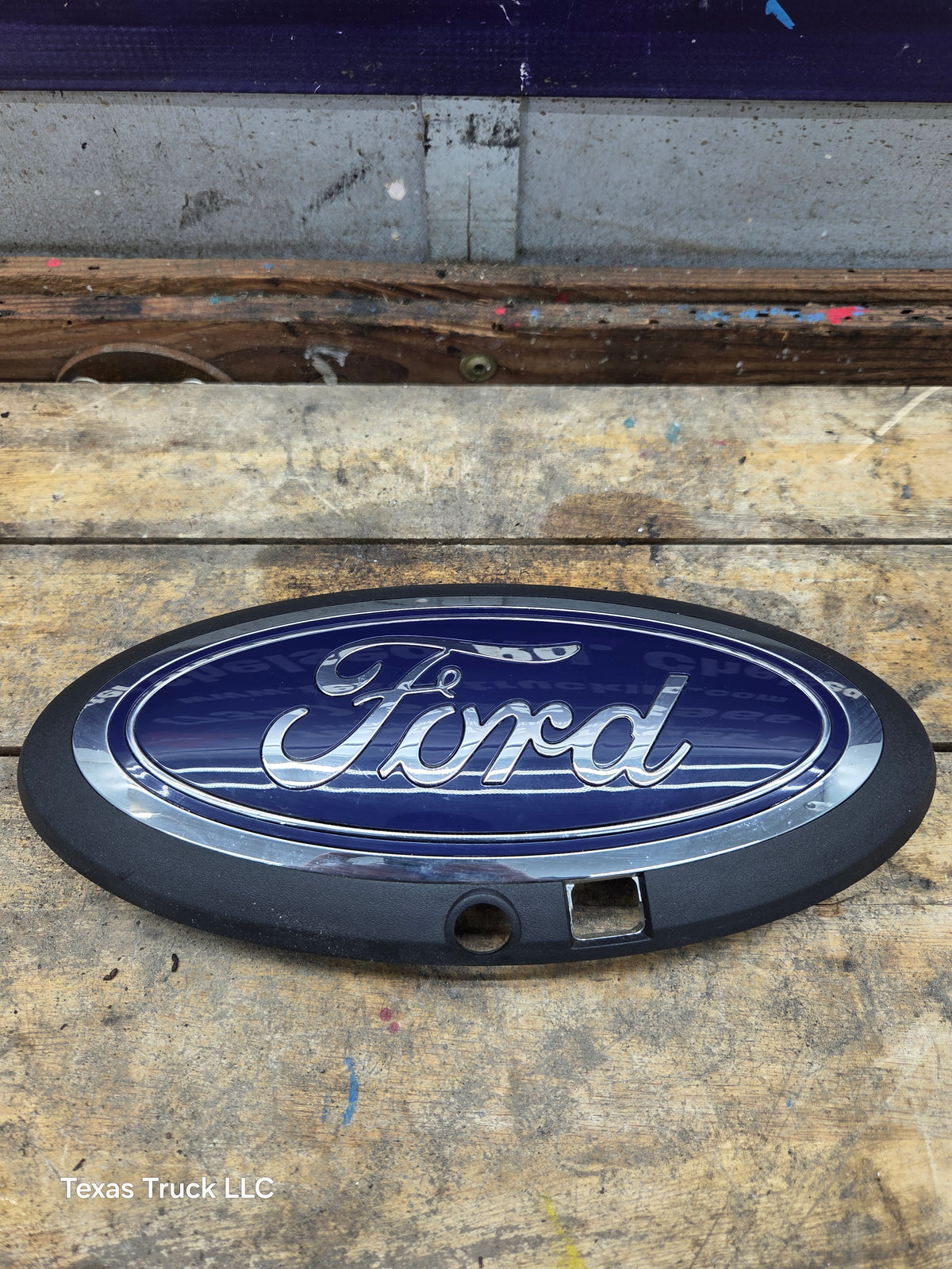 2017-2020 Ford F150 Front Grill 11" Emblem w/Camera Hole JL34-8B262-BA