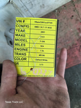 1999-2011 Ford Super Duty LH Driver Side Rear Crew Cab Door F250 F350 F450 F550