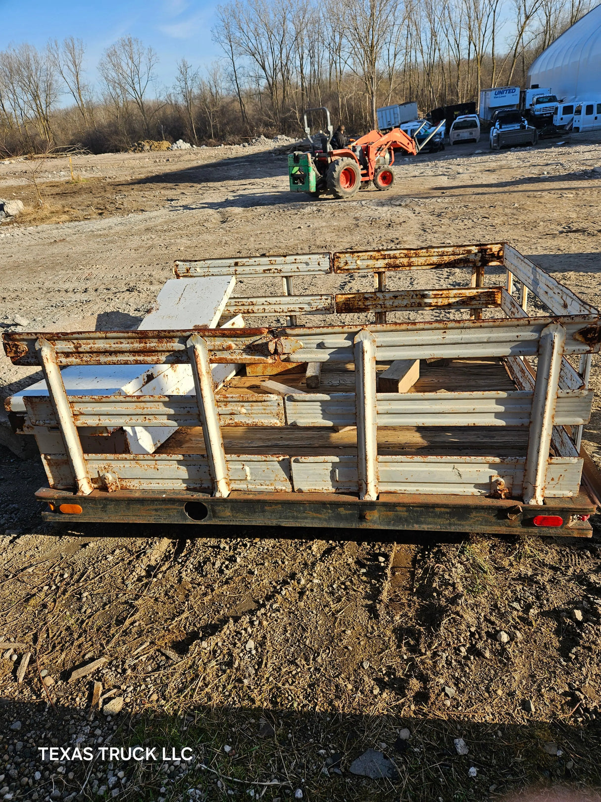 8' Steel Utility Flatbed Universal Texas Truck LLC