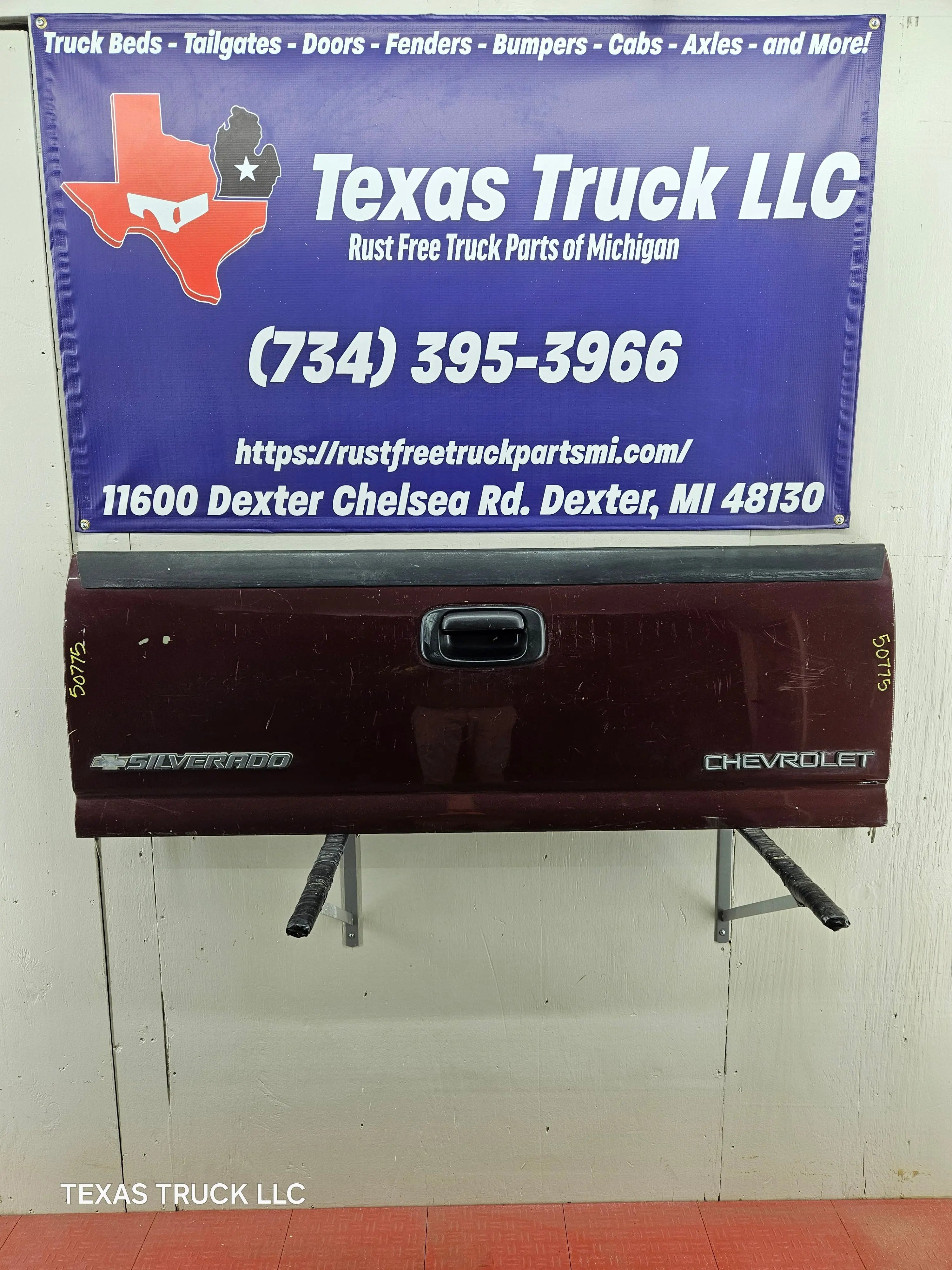 CHEVROLET SILVERADO 1999-03 2004 2005 2006 Chrome Tailgate Handle COVER Overlay