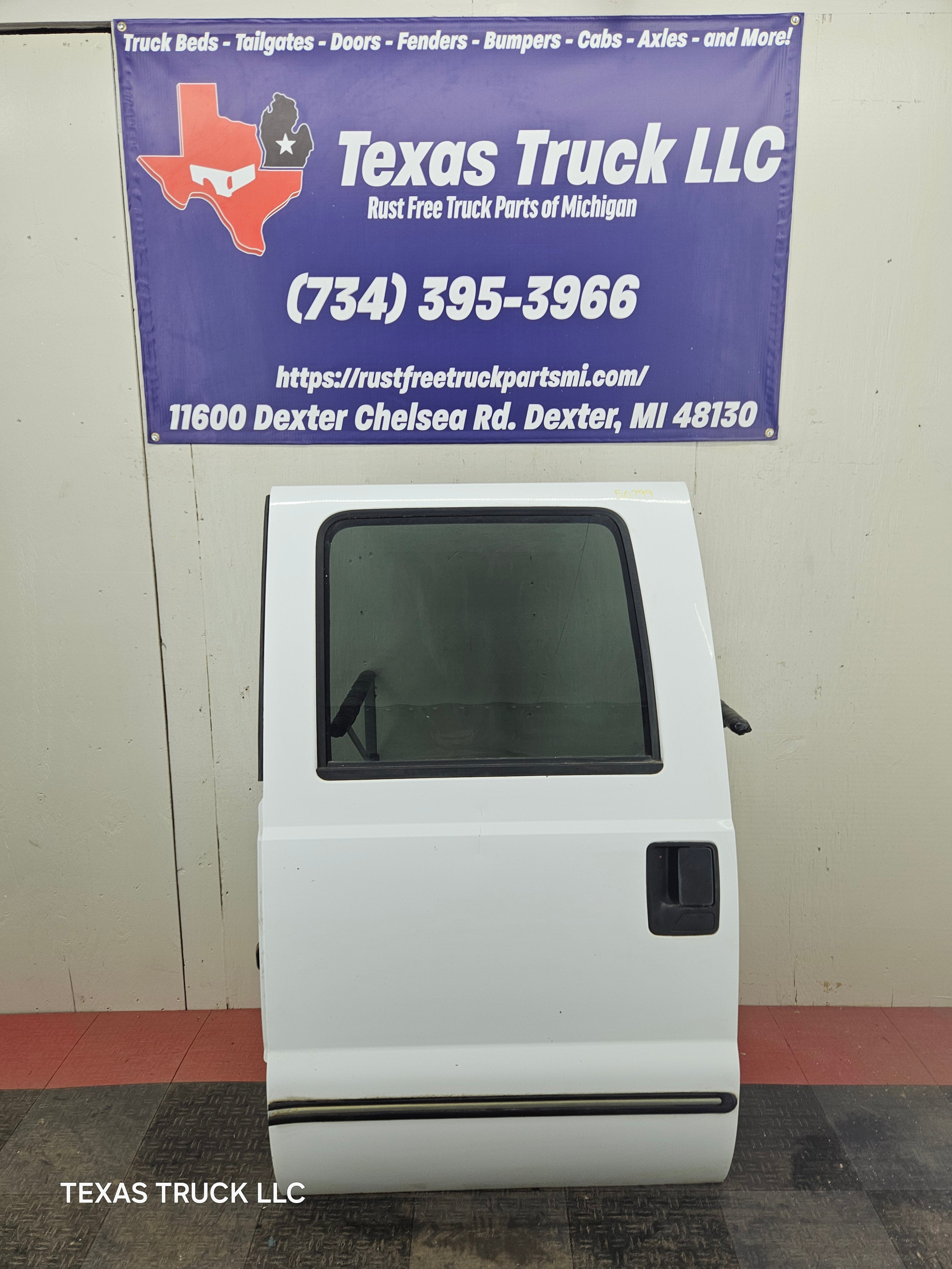 1999-2016 Ford Super Duty Rear Crew Cab Driver Door F250 F350 F450