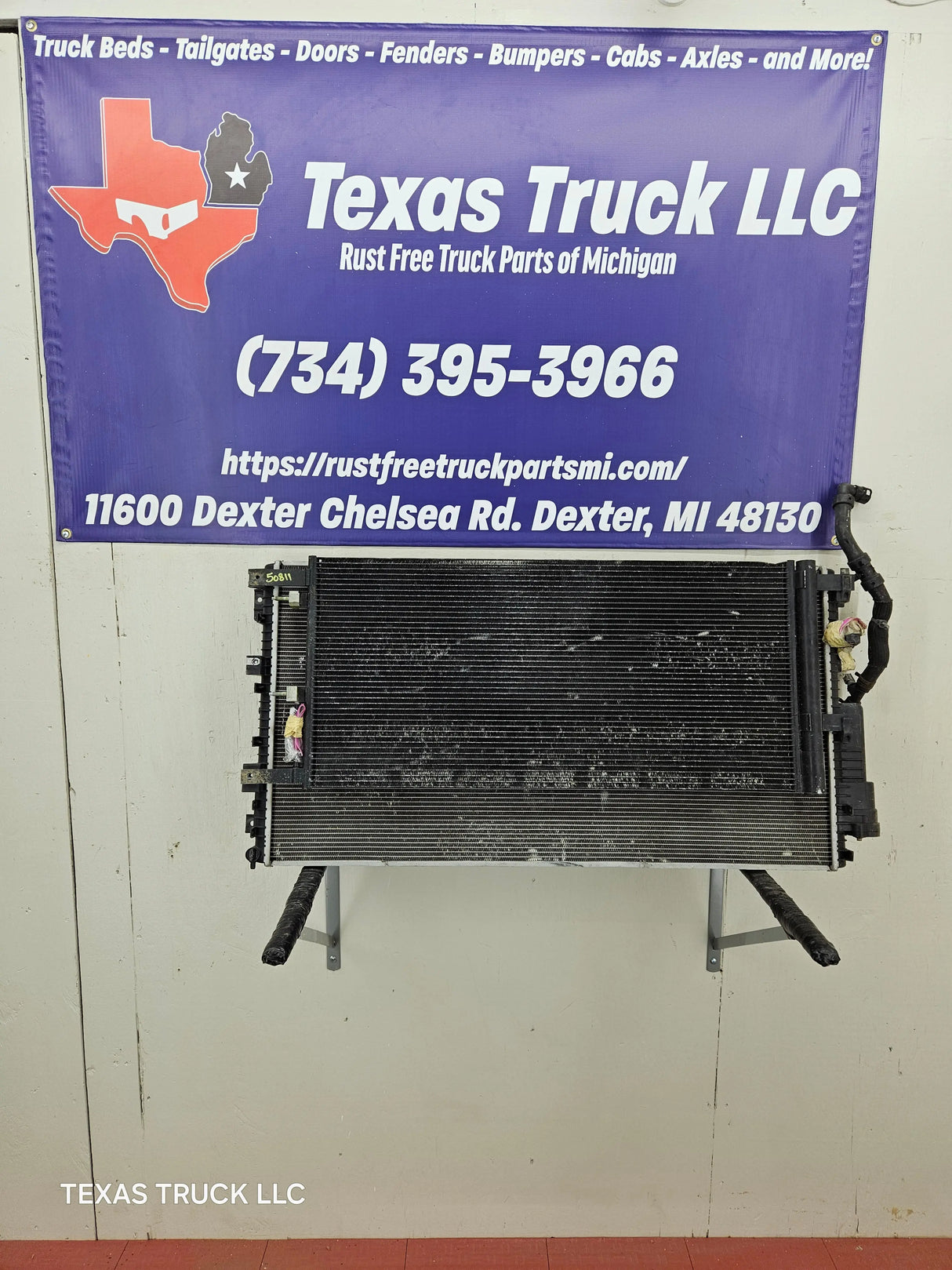 2017-2024 Ford Super Duty 6.7 Power Stroke Secondary Radiator Texas Truck LLC