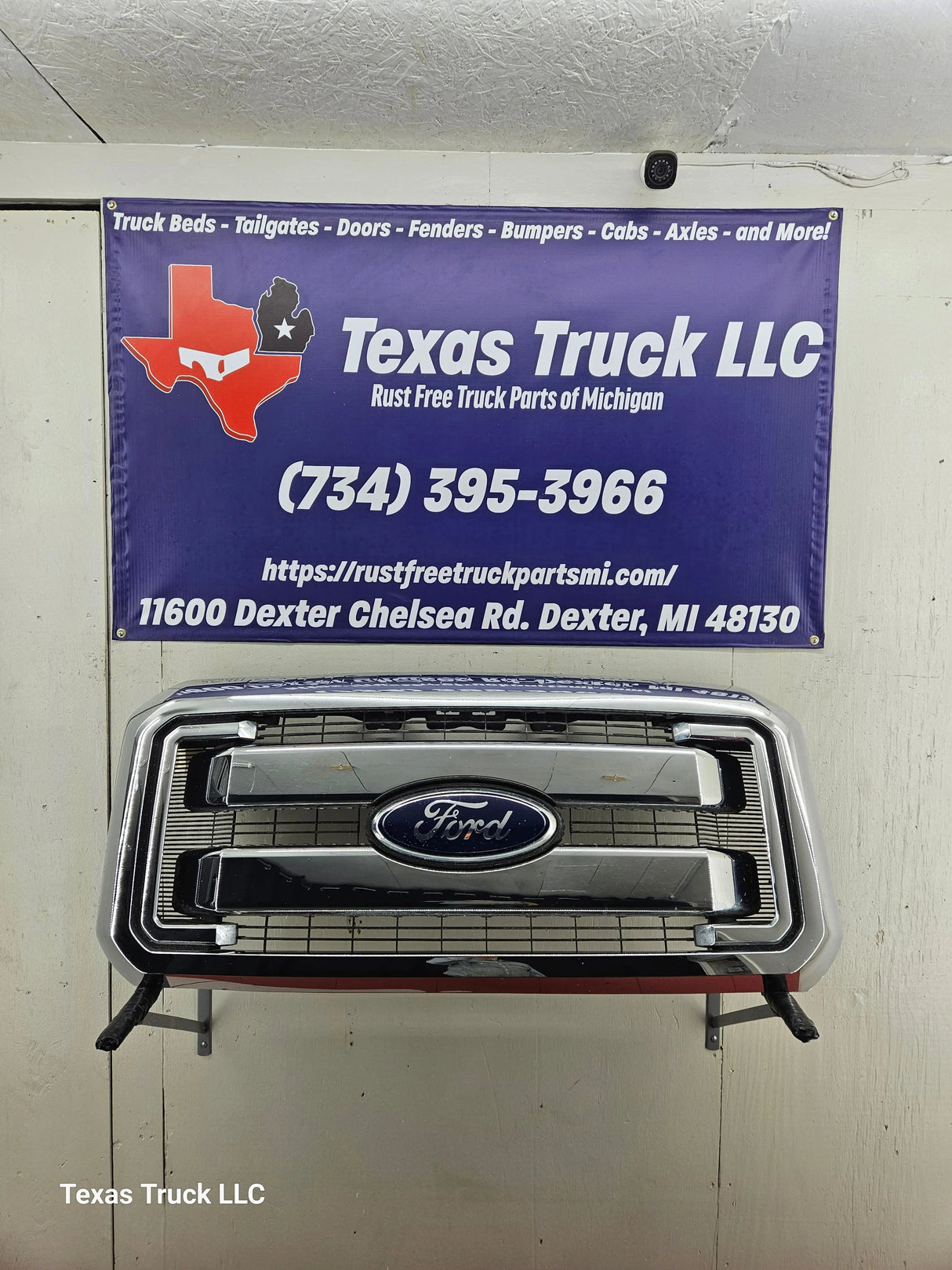 2011-2016 Ford Super Duty Chrome Grill Texas Truck LLC