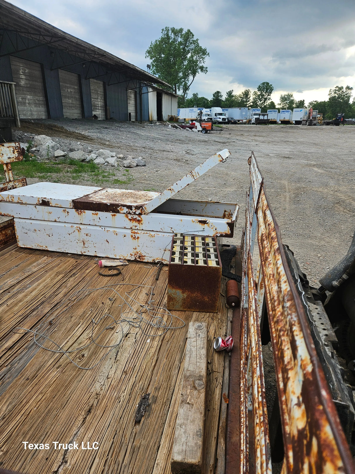 8' Steel Utility Flatbed Universal Texas Truck LLC