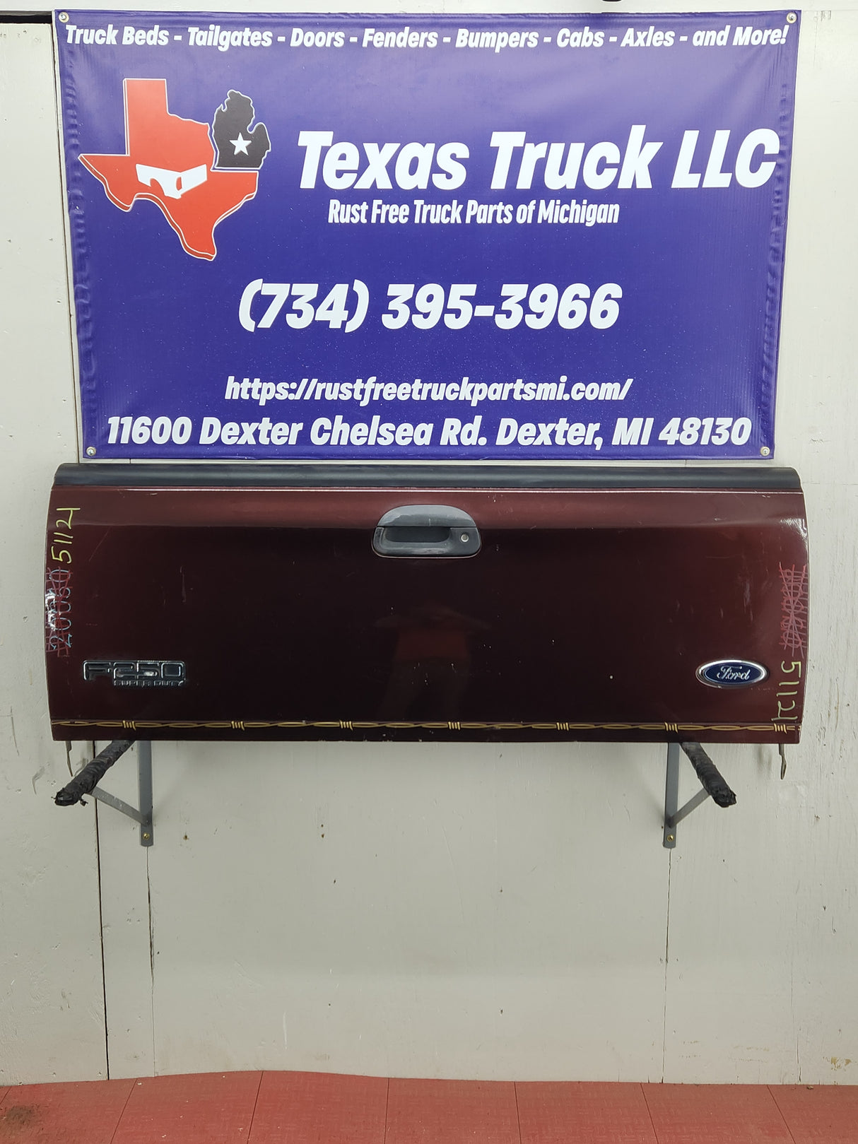 1997-2003 F150 / 1999-2007 Ford F250 F350 F450 F550 Super Duty Tailgate Texas Truck LLC