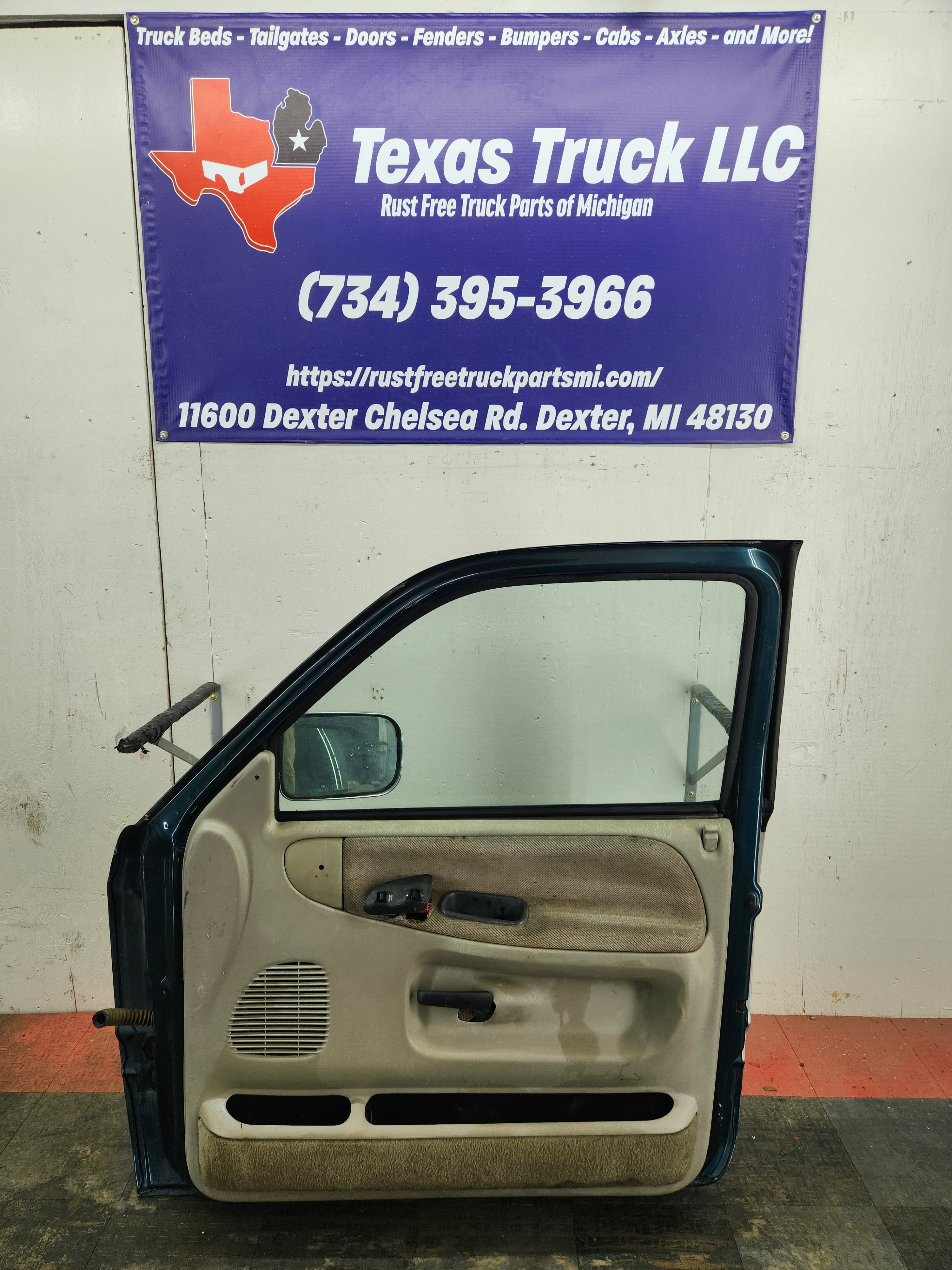 1994-2002 Dodge Ram 2nd Gen Extended Cab Front Door Round Corner