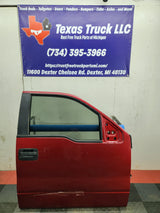 2004-2008 Ford F150 Passenger Front Door Red Texas Truck LLC