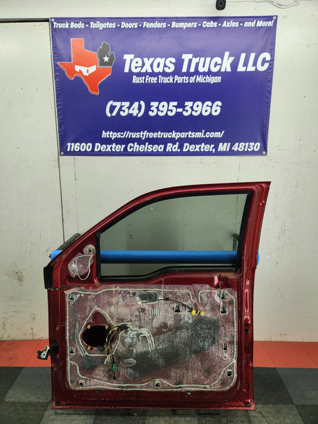 2004-2008 Ford F150 Passenger Front Door Red Texas Truck LLC