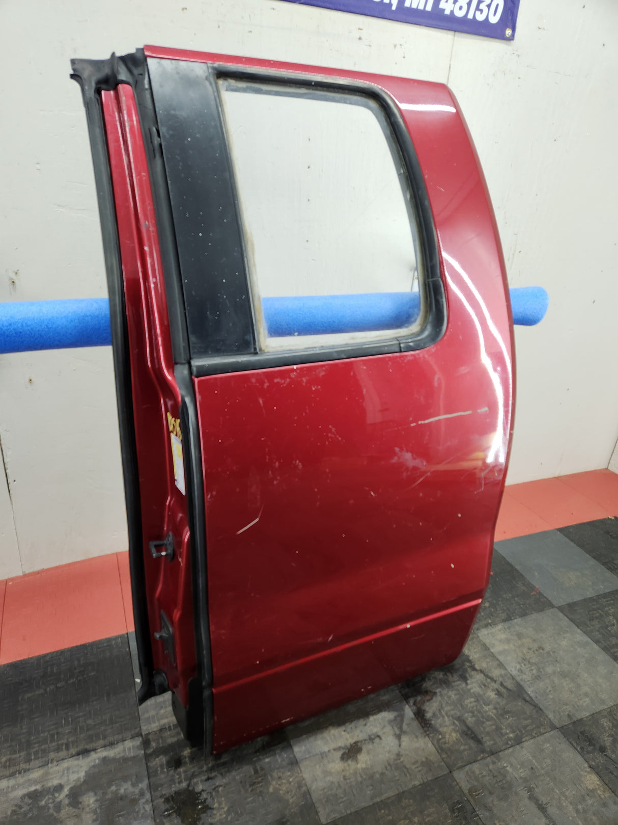 2004-2008 Ford F150 Driver Rear Extended Cab Door Red