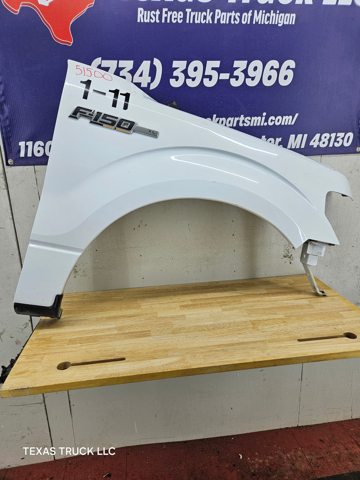 2009-2014 Ford F150 RH Passenger Fender