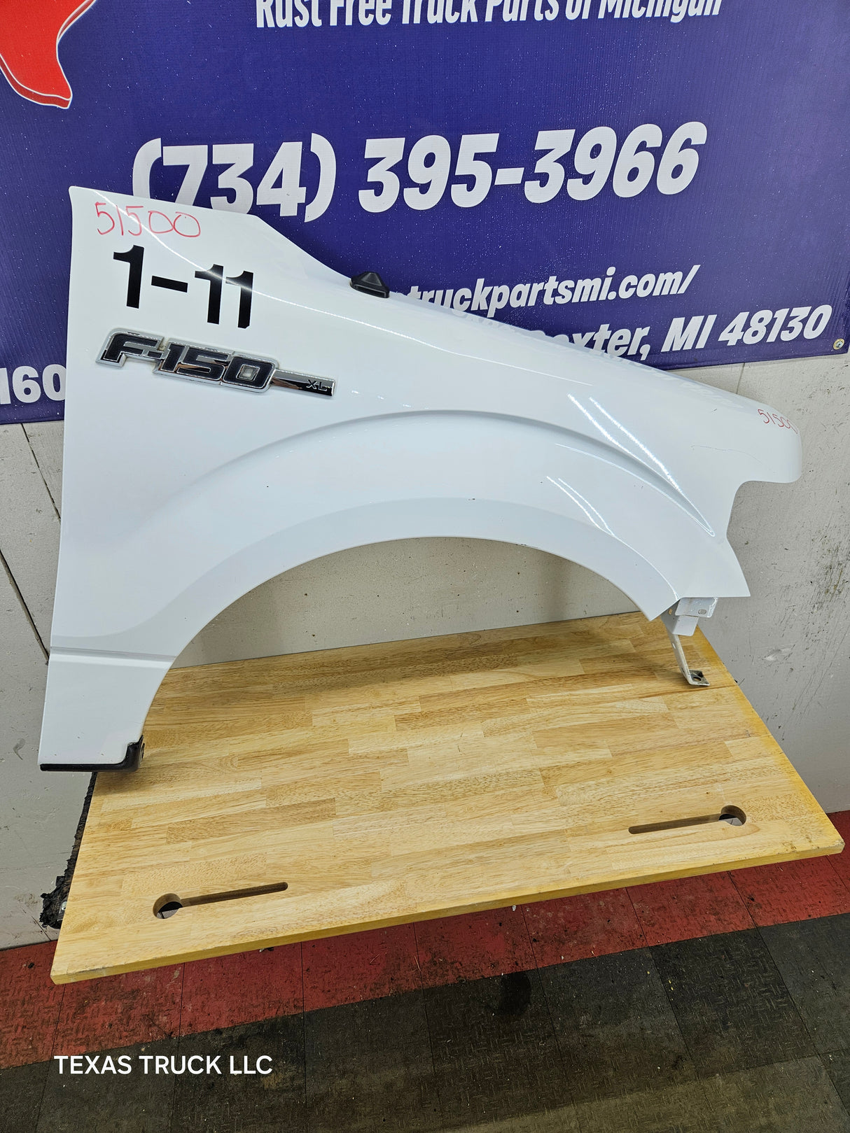 2009-2014 Ford F150 RH Passenger Fender