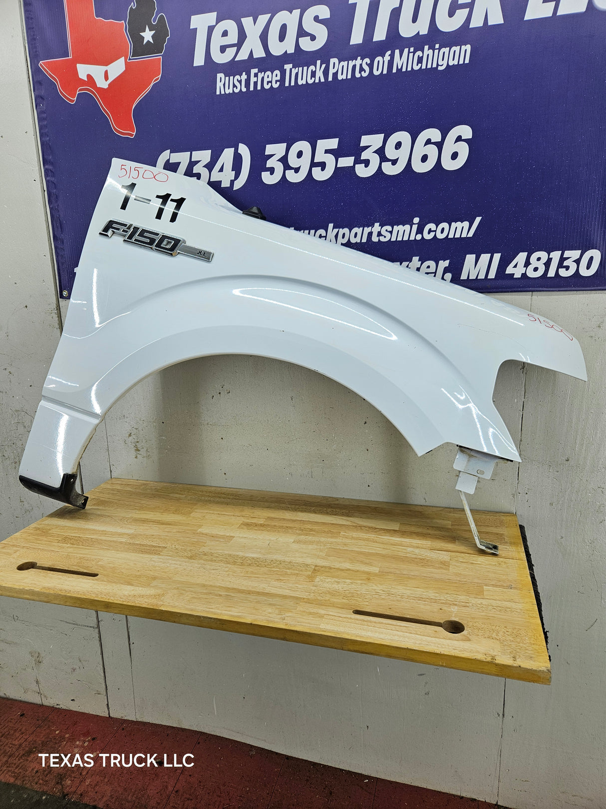 2009-2014 Ford F150 RH Passenger Fender