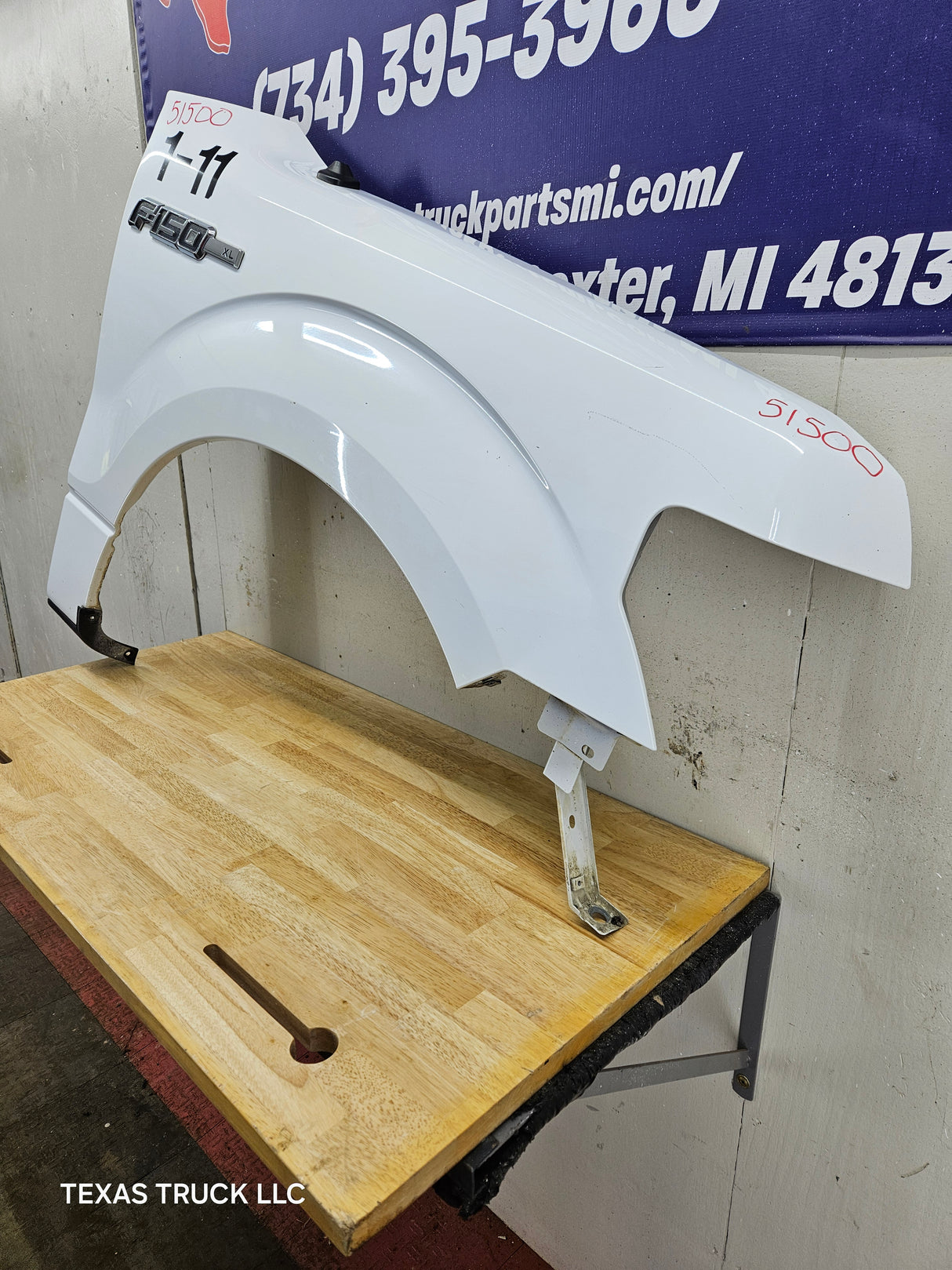 2009-2014 Ford F150 RH Passenger Fender