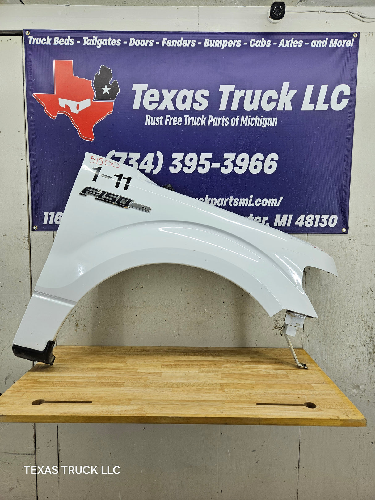 2009-2014 Ford F150 RH Passenger Fender