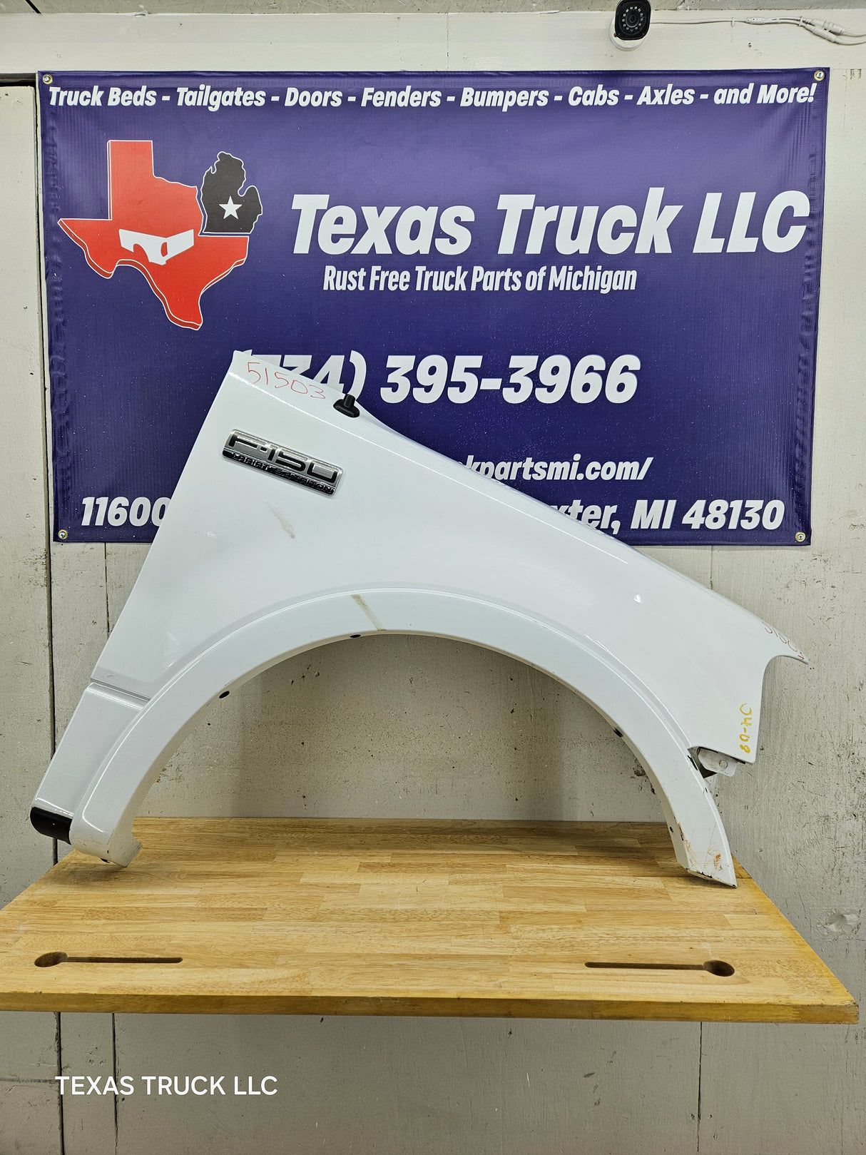 2004-2008 Ford F150 RH Passenger Fender