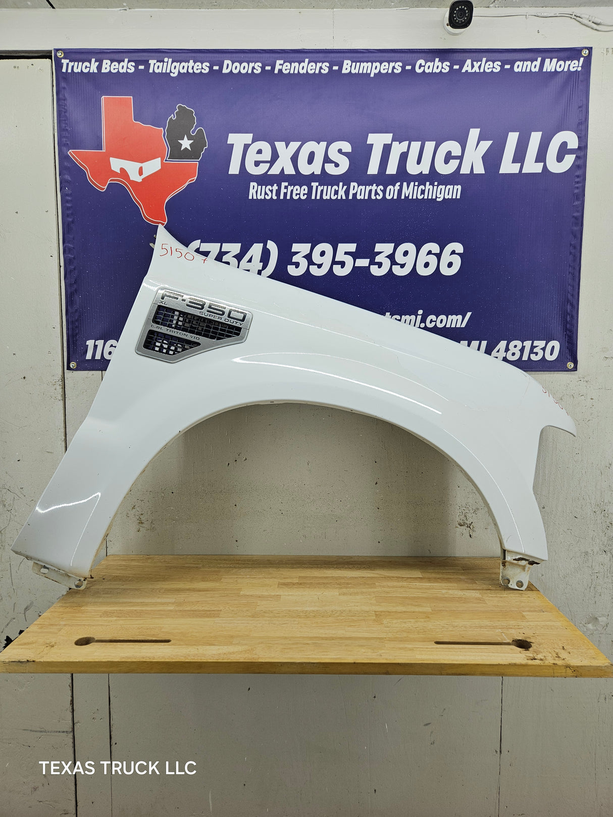 2008-2010 Ford Super Duty F250 F350 RH Passenger Fender