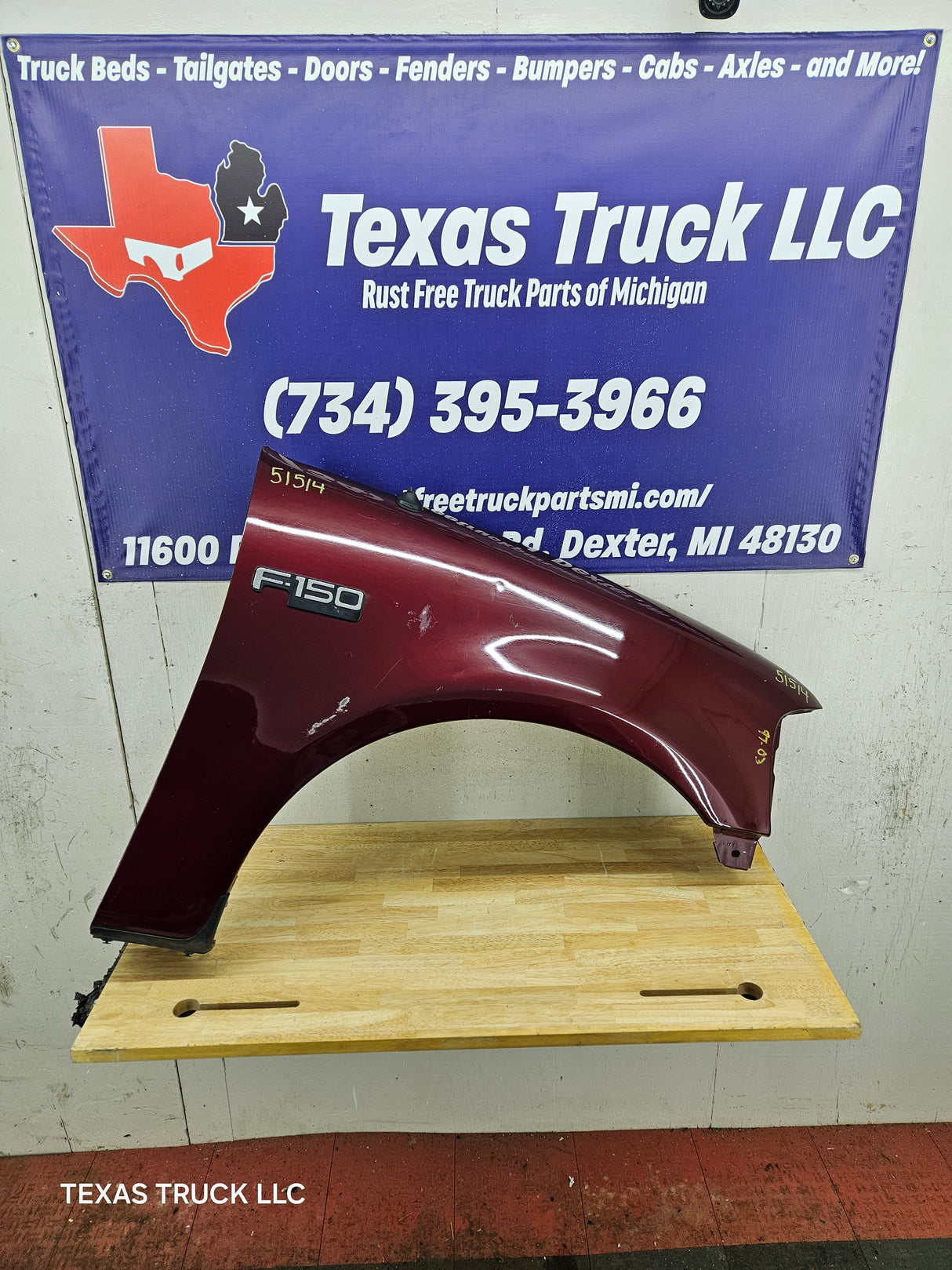 1997-2003 Ford F150 RH Passenger Fender