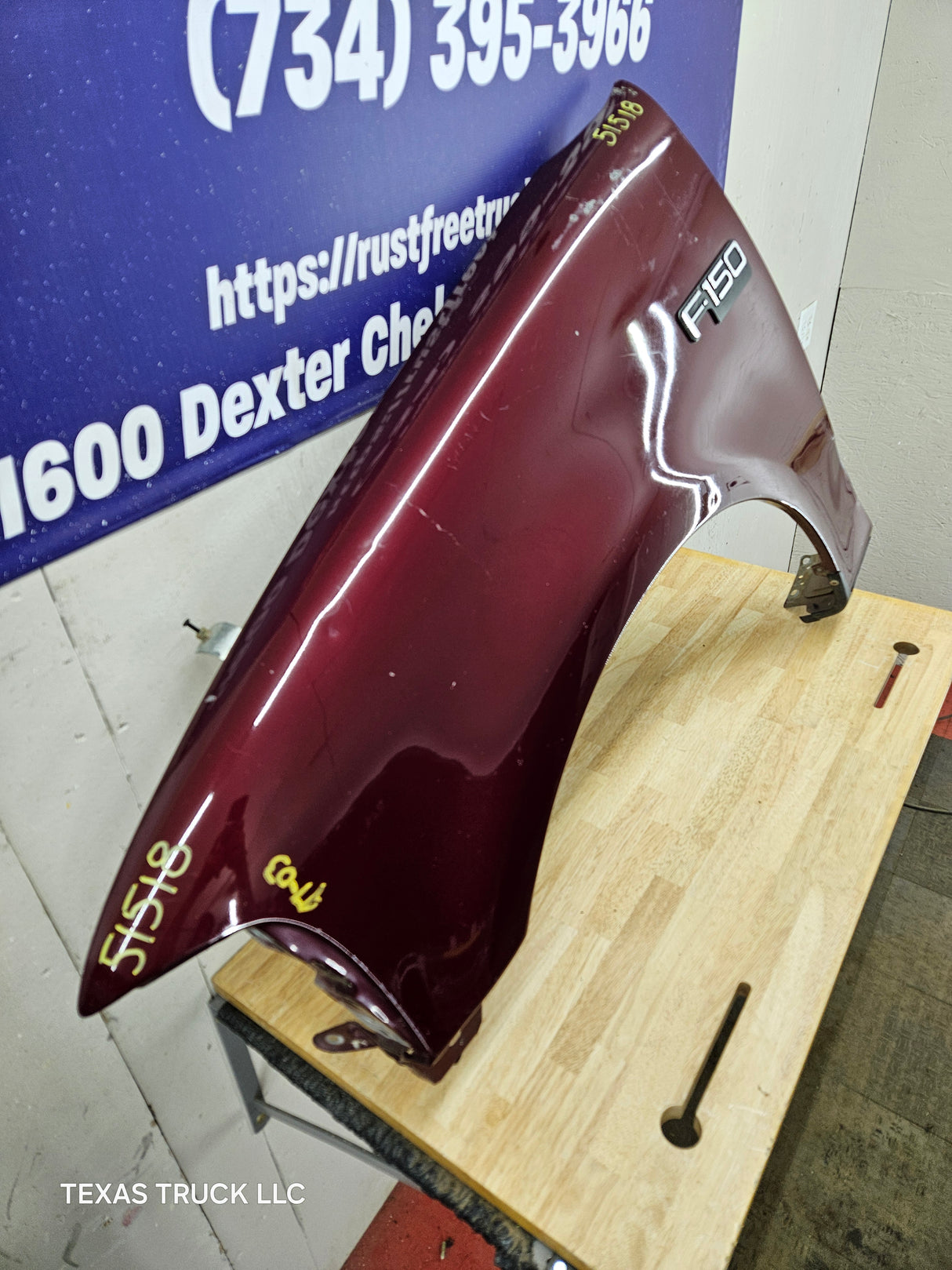 1997-2003 Ford F150 LH Driver Fender