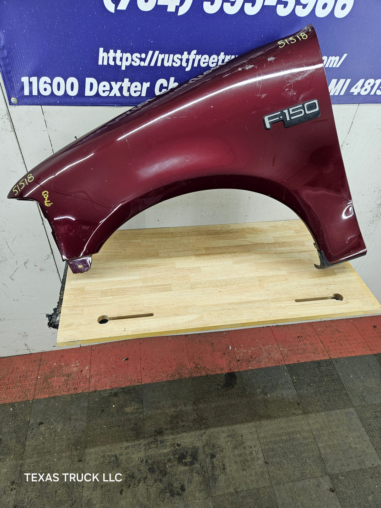 1997-2003 Ford F150 LH Driver Fender