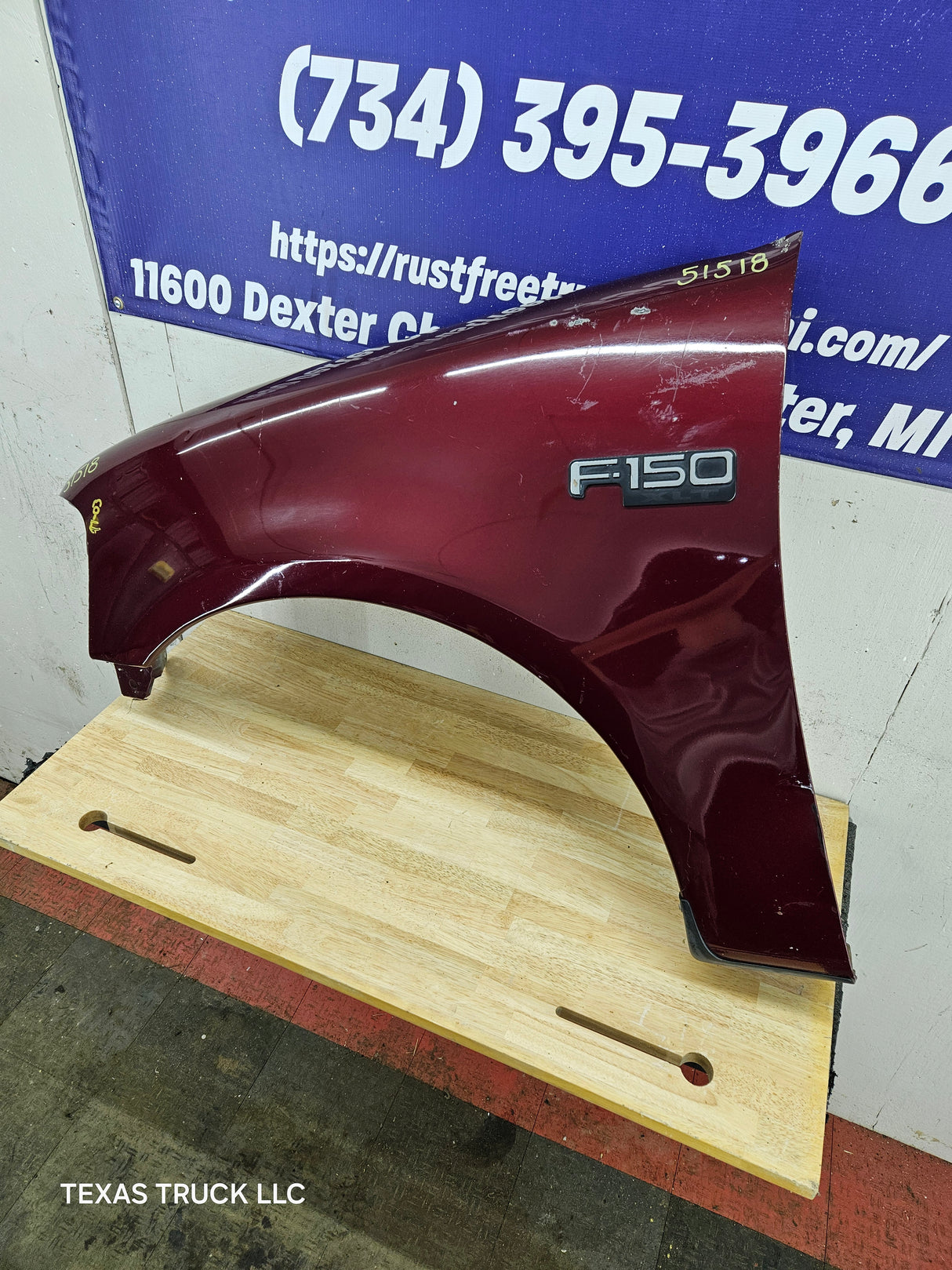 1997-2003 Ford F150 LH Driver Fender