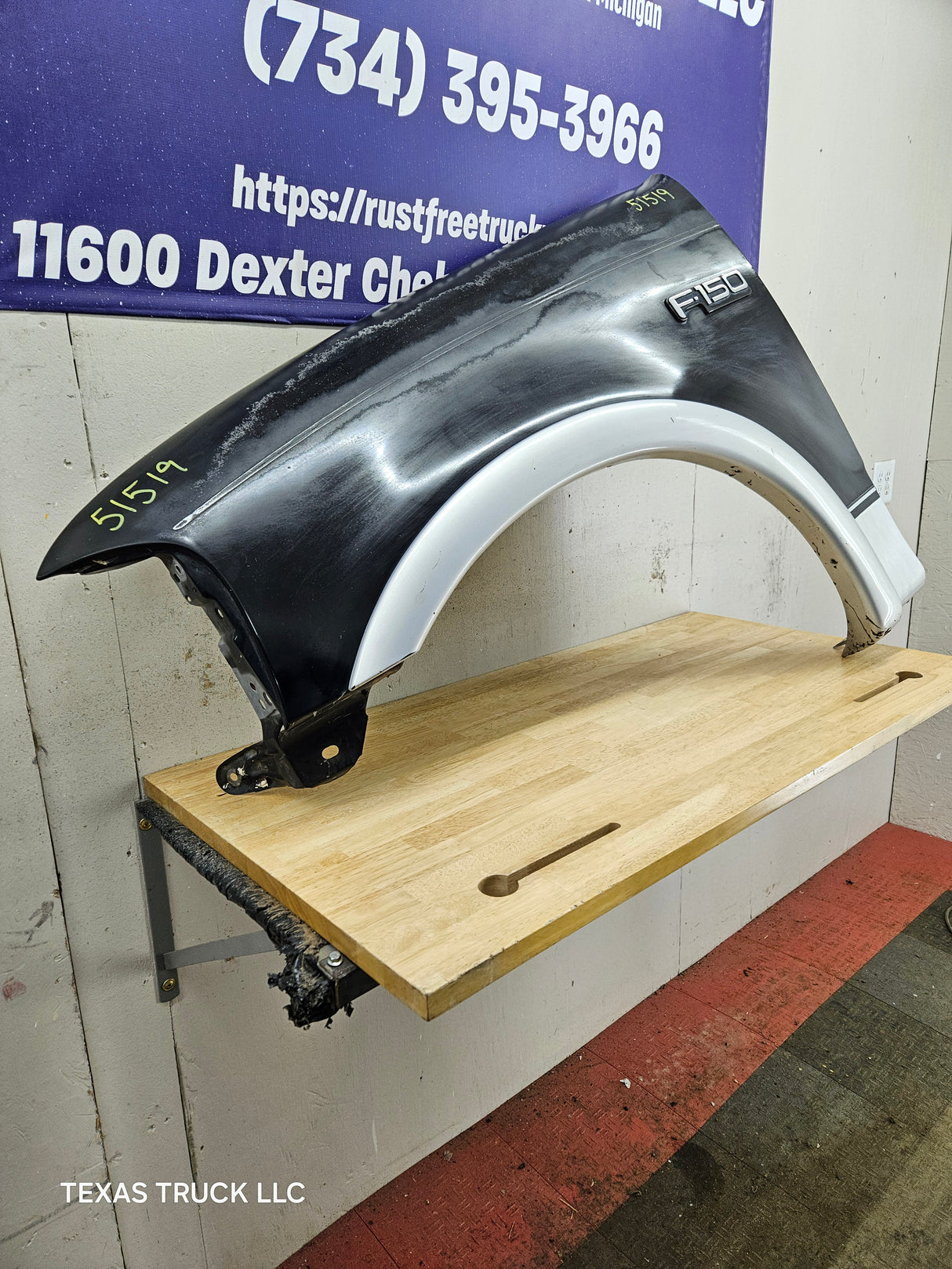 1997-2003 Ford F150 LH Driver Fender