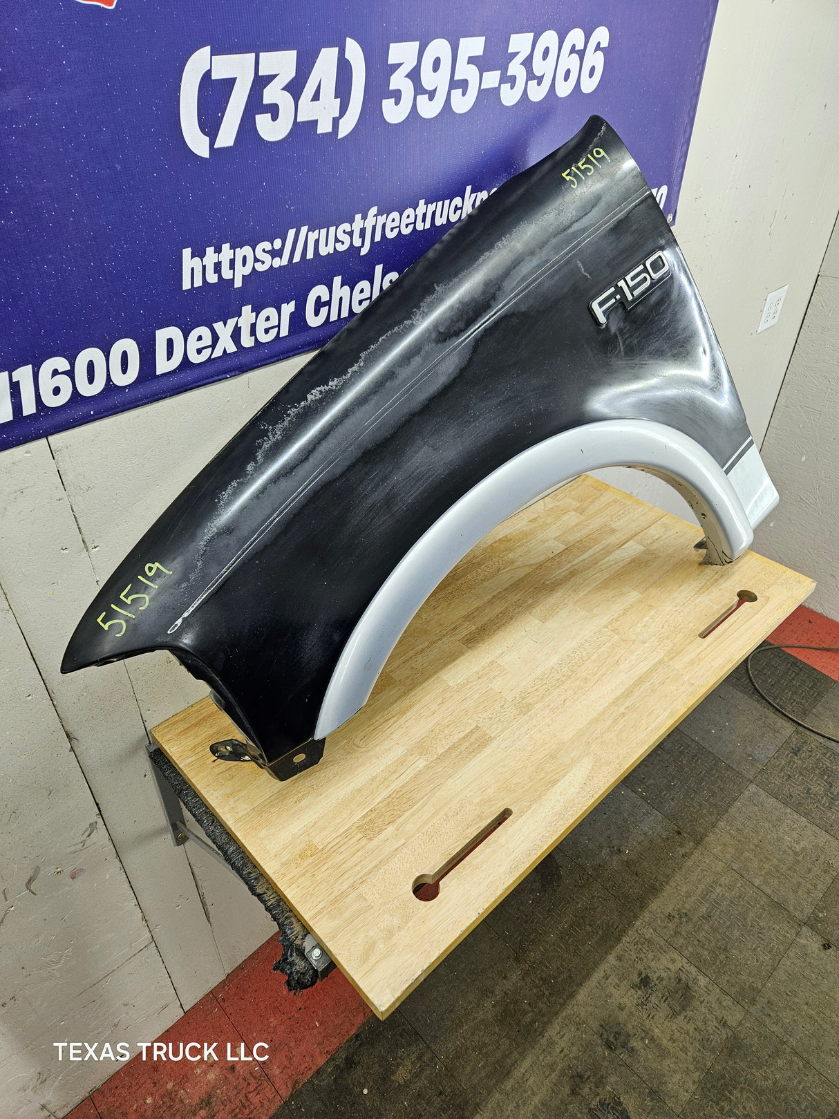 1997-2003 Ford F150 LH Driver Fender