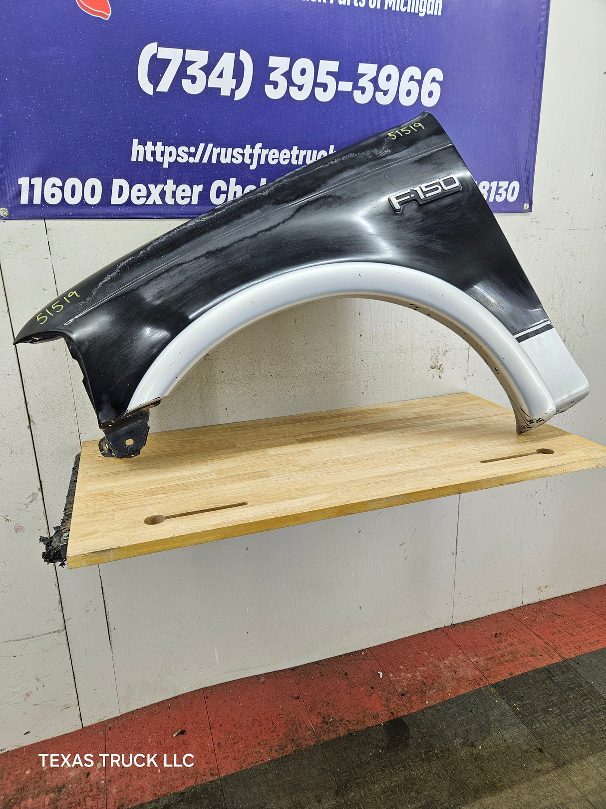 1997-2003 Ford F150 LH Driver Fender