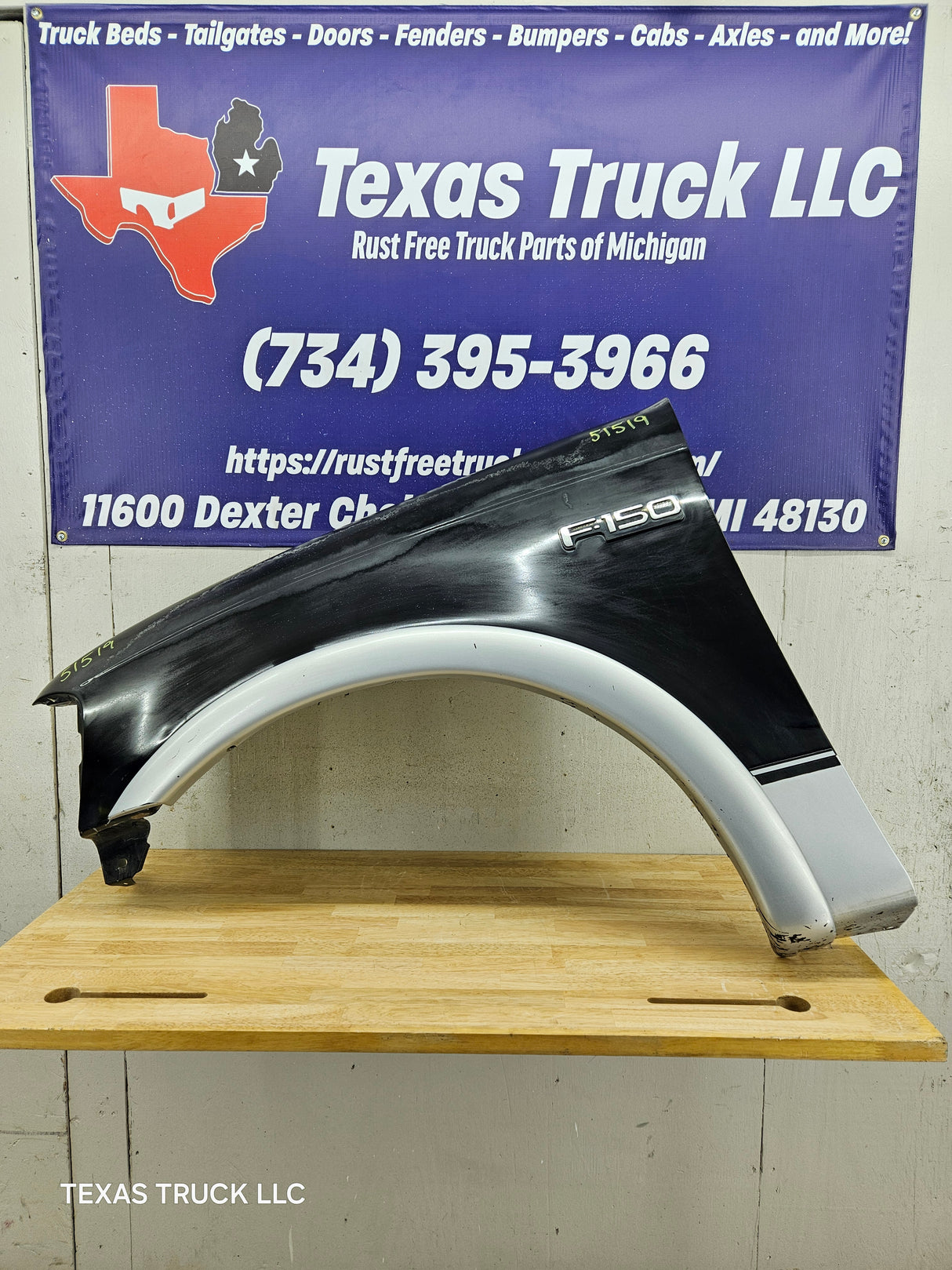 1997-2003 Ford F150 LH Driver Fender