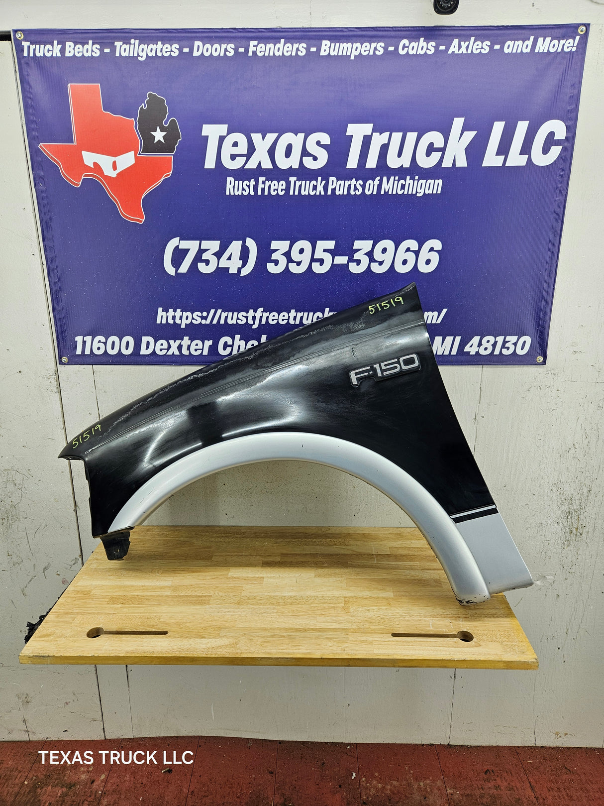 1997-2003 Ford F150 LH Driver Fender