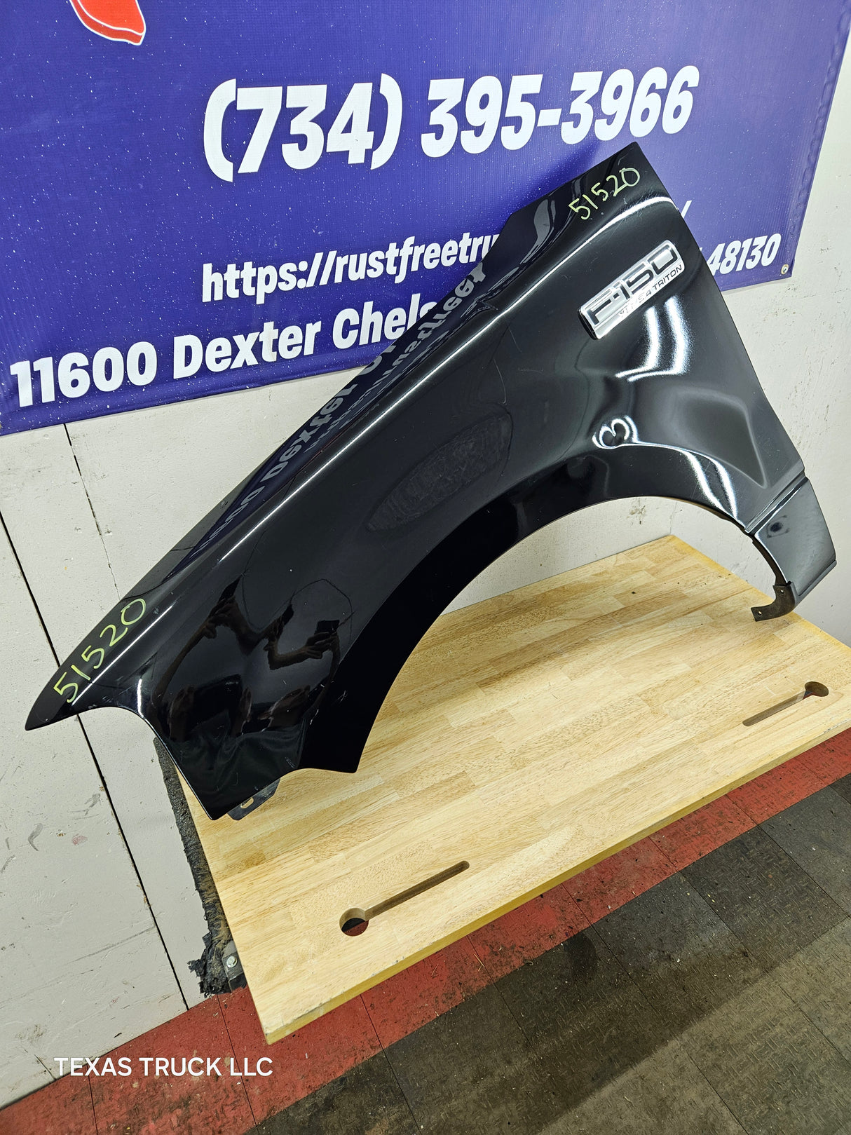 2004-2008 Ford F150 LH Driver Fender