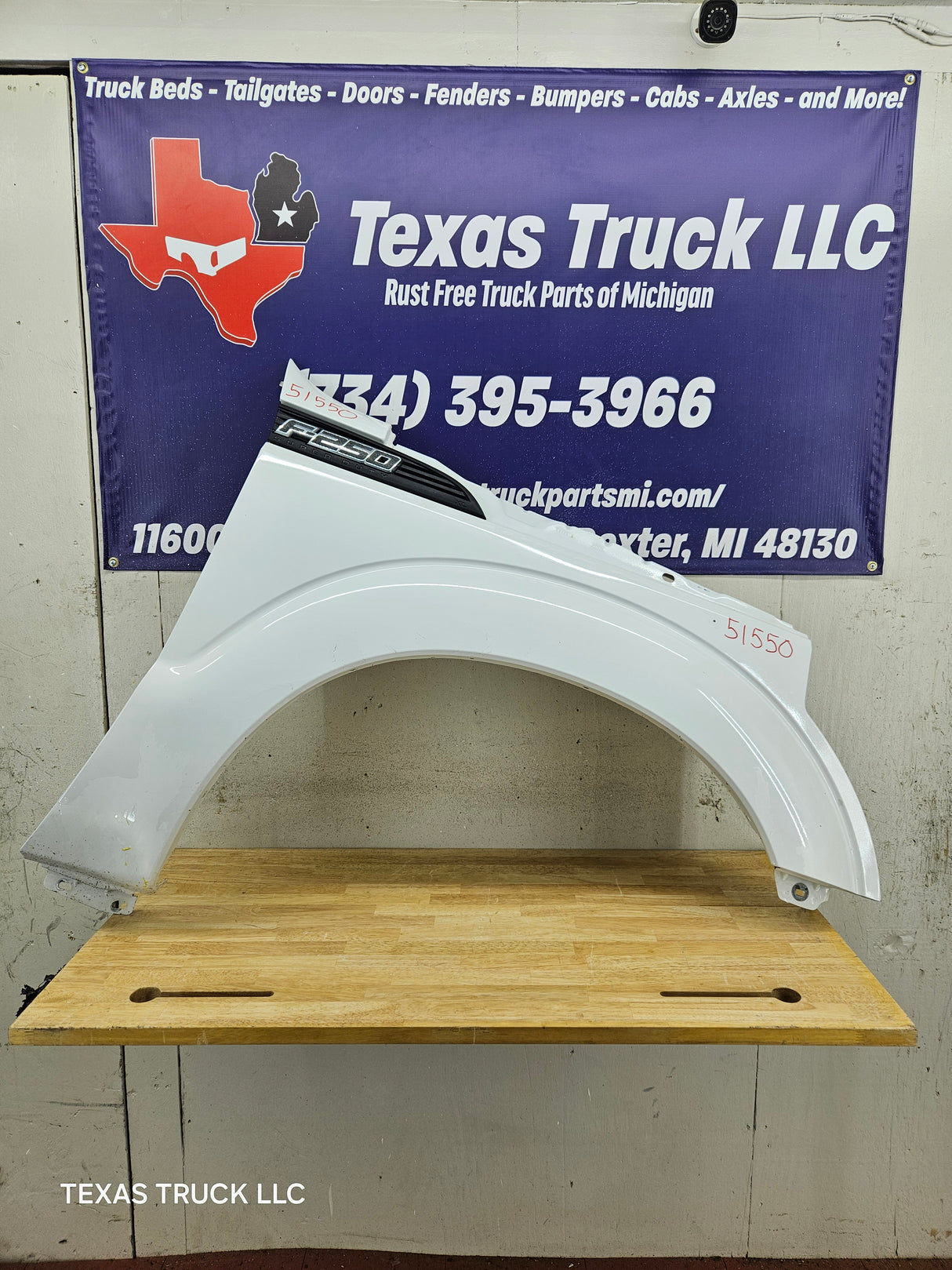 2011-2016 Ford Super Duty F250 F350 RH Passenger Fender