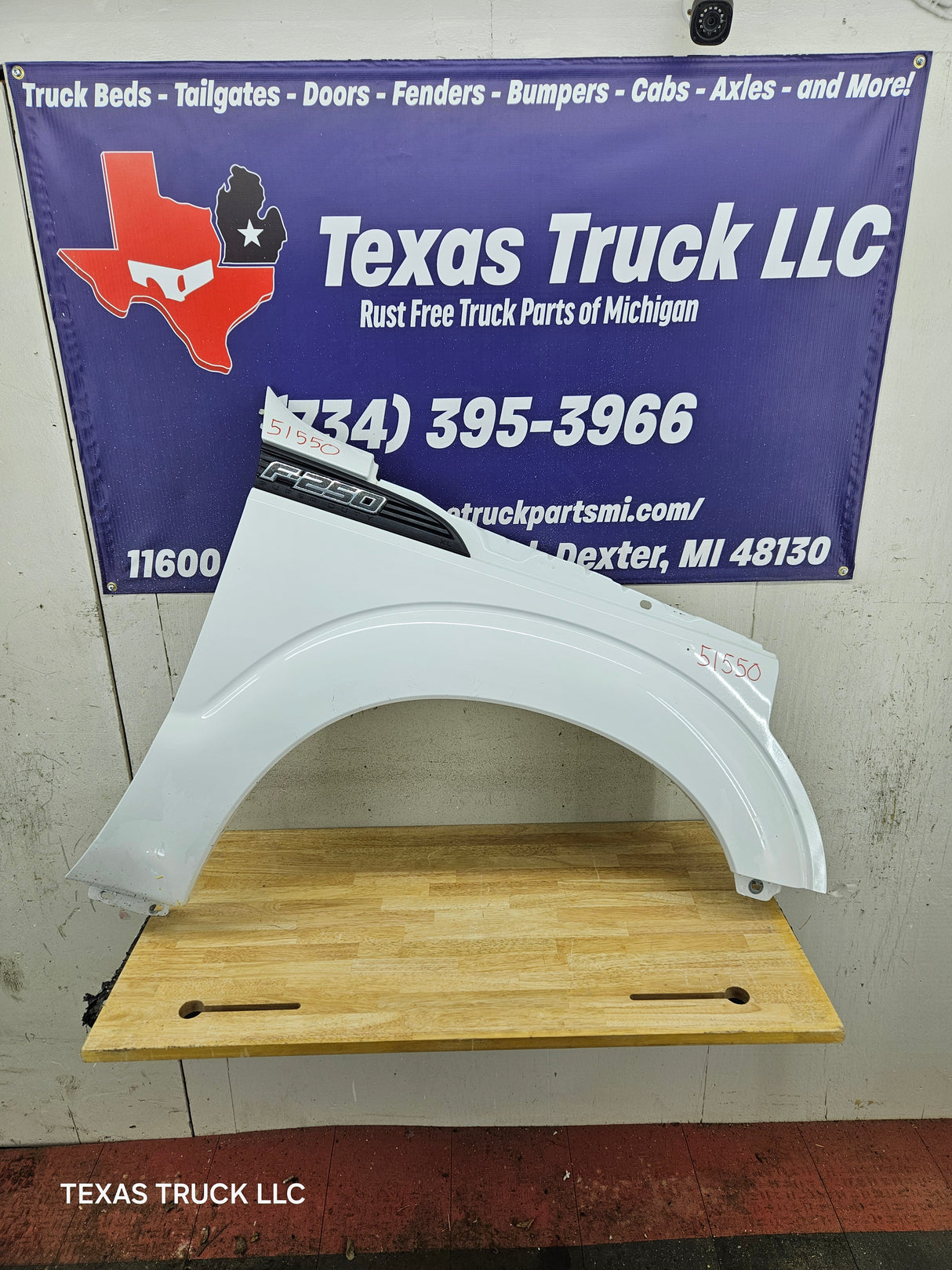 2011-2016 Ford Super Duty F250 F350 RH Passenger Fender