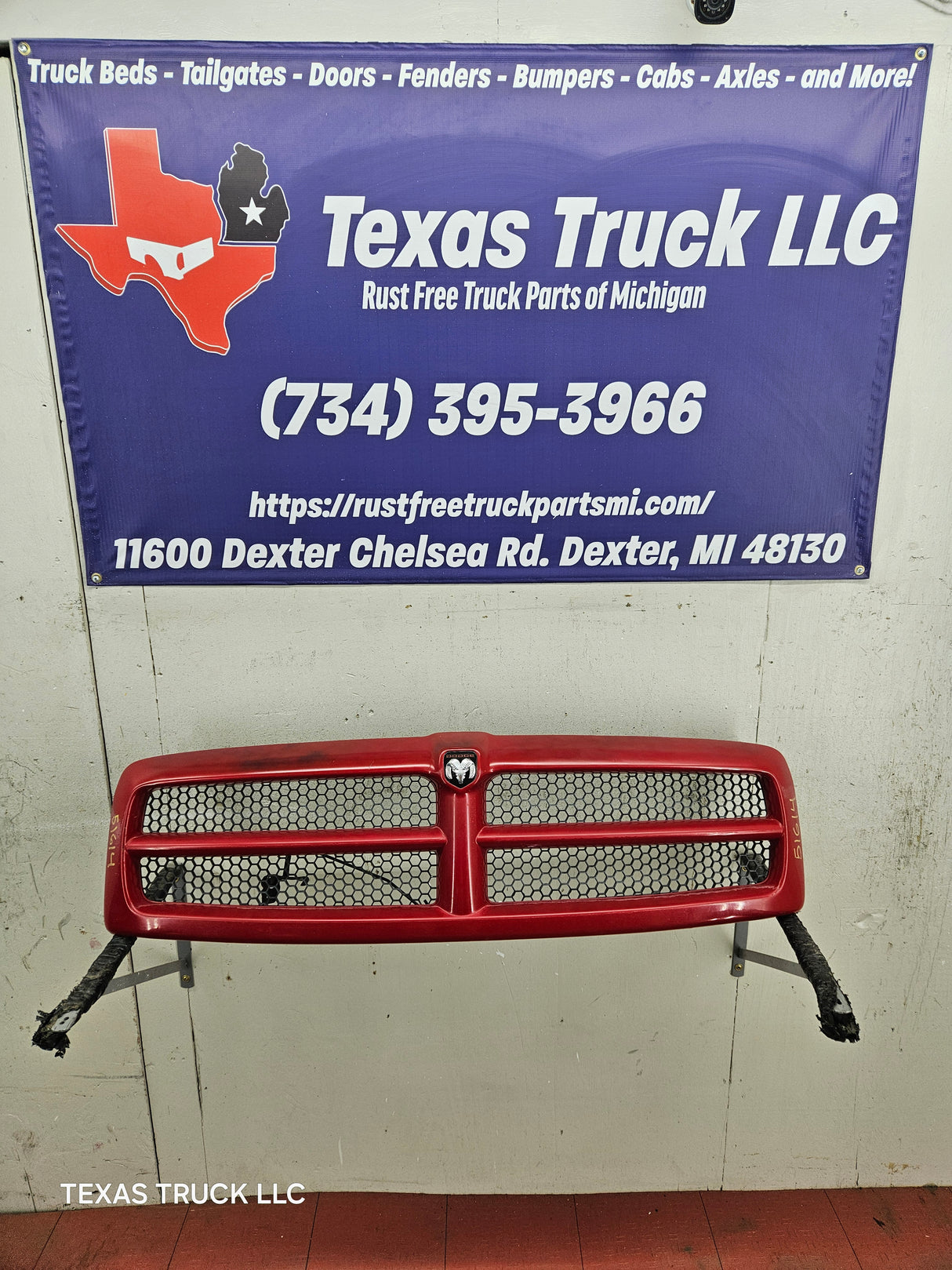 1994-2002 Dodge Ram 1500 2500 3500 Painted Grill